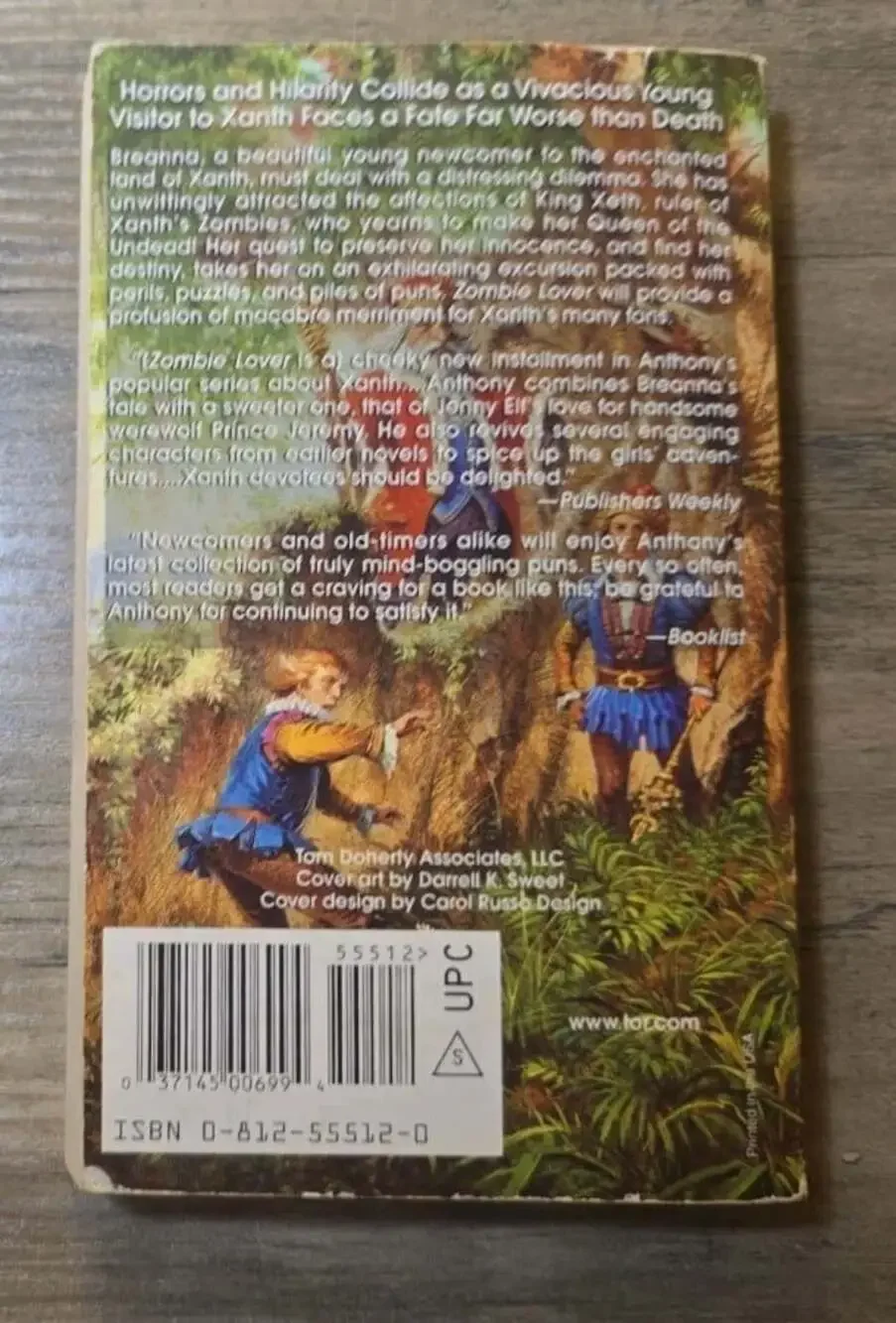Zombie Lover (Xanth, No. 22) by Piers Anthony